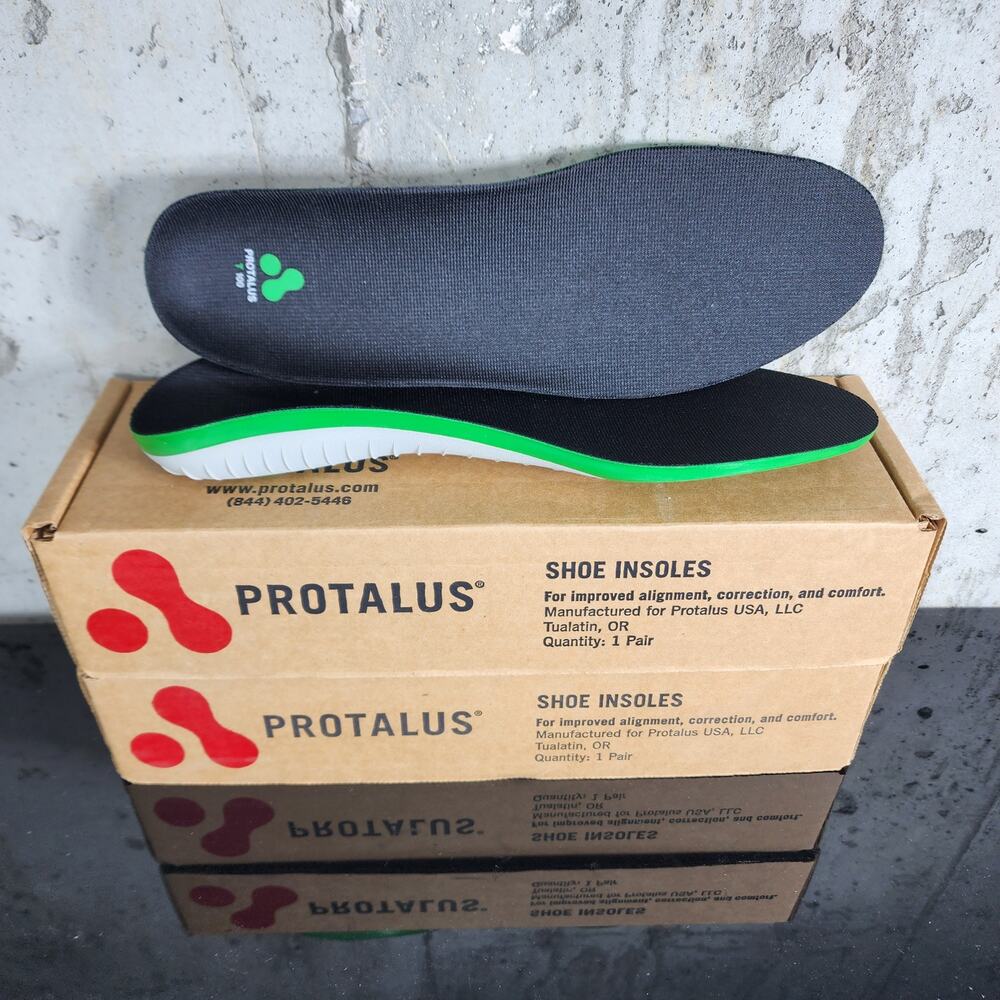 MSRP $129 (2 Pairs) PROTALUS T100 Elite Insoles, size 11.5, both sets are new.